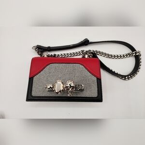 Alexander McQueen Mini Jewelled Satchel